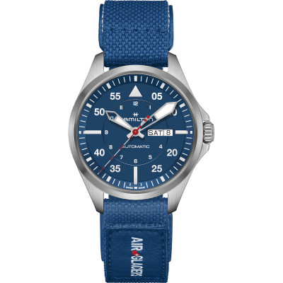 Hamilton Khaki Aviation Pilot Day Date Auto - Air-Glaciers Edition h64655941