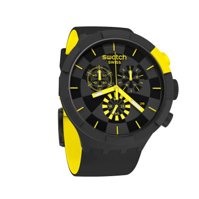 Swatch Checkpoint Yellow SB02B403