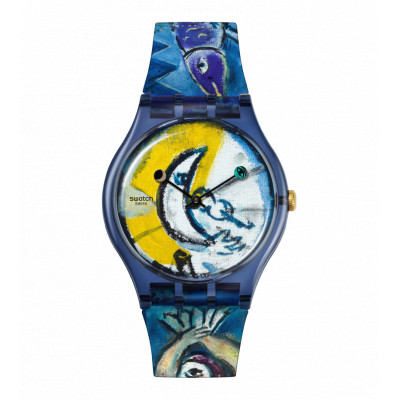 Swatch Chagall's The Blue Circus SUOZ365