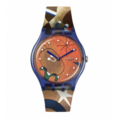 Swatch Miro's Women & Bird in the Moonlight SO29Z136